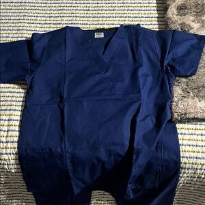 Strictly Scrubs Navy Blue Pants